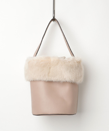 INTERPLANET | ファーバスケットＢＡＧ(ショルダーバッグ)