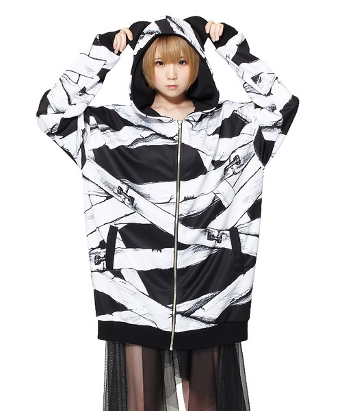 ankoROCK（アンコロック）の「包帯パンダパーカー