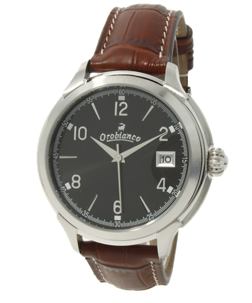 Orobianco（オロビアンコ）の「PAIETTO【MENS】（アナログ腕時計・メンズ・シルバー系その他/ブラック系その他・FREE）」の2枚目の写真