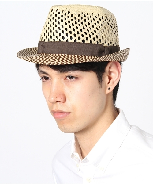 SHIPS JET BLUE（シップスジェットブルー）の「JB: リゾートハット（ハット・メンズ・ブラック/ブラウン/ネイビー・ONE SIZE）」の10枚目の写真