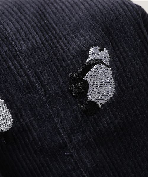 MERLOT（メルロー）の「うしろからパンダ刺繍スカート2426（スカート・レディース・ネイビー/キャメル・FREE）」の13枚目の写真