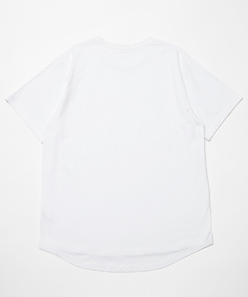 MAKAVELIC(マキャベリック)の「STANDARD CURVE TEE(Tシャツ/カットソー・メンズ・ホワイト/ブラック/ベージュ・LARGE/MEDIUM/X-LARGE)」の8枚目の写真