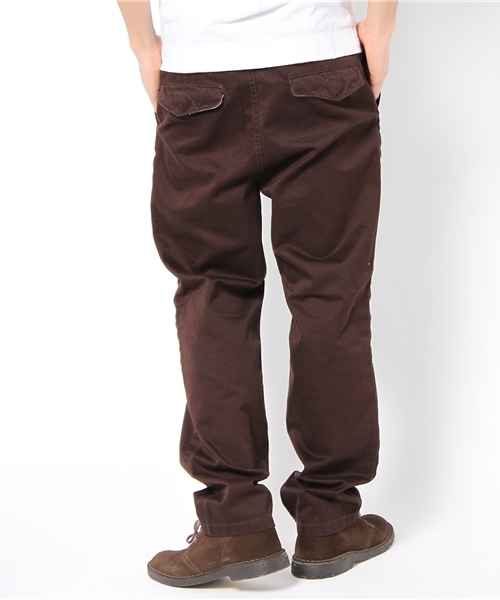 WEGO（ウィゴー）の「WEGO/ウエポンチノパンツ（チノパンツ・メンズ・ホワイト/ブラック/ダークブラウン/グレイッシュベージュ/ワイン/オフホワイト・MEDIUM/LARGE）」の8枚目の写真