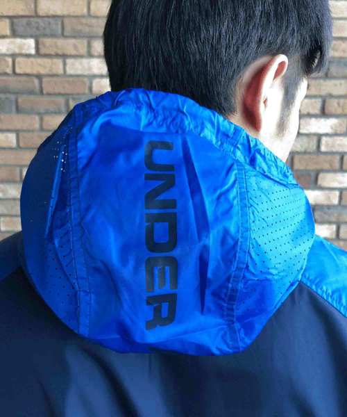 UNDER ARMOUR（アンダーアーマー）の「メンズ ライフスタイルウィンドブレーカー / スポーツスタイルウィンドブレーカー（マウンテンパーカー・メンズ・ネイビー/イエロー×グレー/ブラック/ホワイト・L/M/S/XXL/XL）」の15枚目の写真