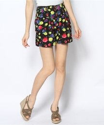 WEGO/レーヨンプリントショートパンツ