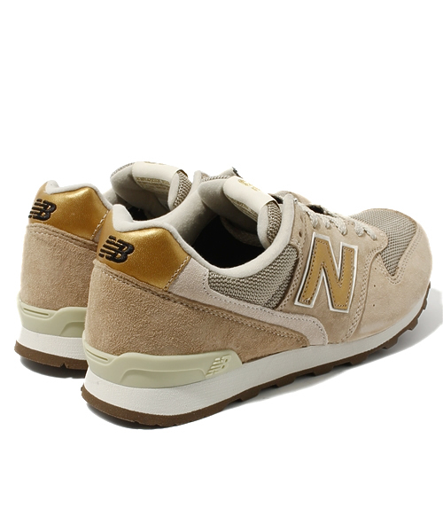 BEAUTY&YOUTH UNITED ARROWS（ビューティーアンドユースユナイテッドアローズ）の「BYBC new balance WR996 スニーカー（スニーカー・レディース・ゴールド/ブラック・23cm/23.5cm/24cm/24.5cm/25cm）」の5枚目の写真