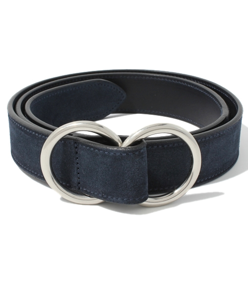 UNITED ARROWS(ユナイテッドアローズ)の「UAB SUEDE W/RING(13ss ctlg)(13ss pp)◆◆◆(ベルト・メンズ・ベージュ/レッド/ケリー/ターコイズブルー/ネイビー・SMALL/MEDIUM/LARGE)」の4枚目の写真