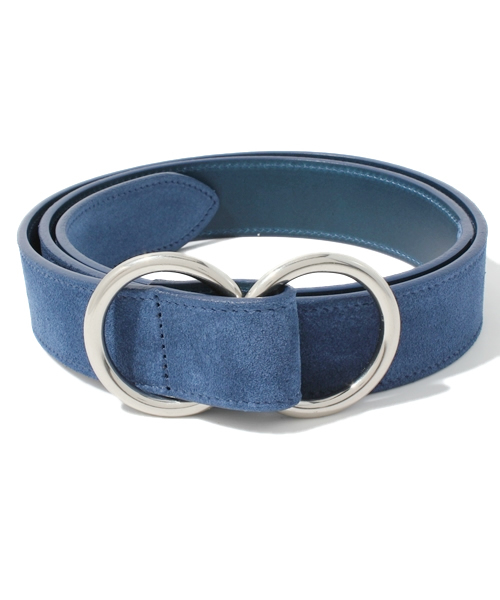 UNITED ARROWS(ユナイテッドアローズ)の「UAB SUEDE W/RING(13ss ctlg)(13ss pp)◆◆◆(ベルト・メンズ・ベージュ/レッド/ケリー/ターコイズブルー/ネイビー・SMALL/MEDIUM/LARGE)」の5枚目の写真