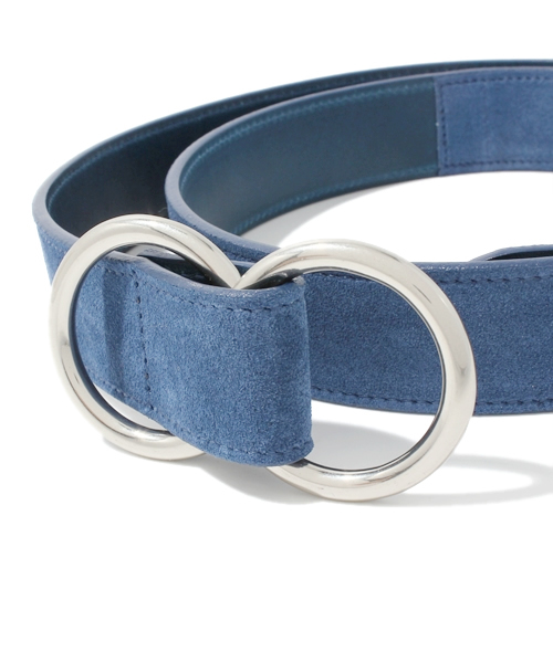 UNITED ARROWS(ユナイテッドアローズ)の「UAB SUEDE W/RING(13ss ctlg)(13ss pp)◆◆◆(ベルト・メンズ・ベージュ/レッド/ケリー/ターコイズブルー/ネイビー・SMALL/MEDIUM/LARGE)」の6枚目の写真