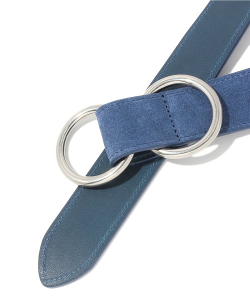 UNITED ARROWS(ユナイテッドアローズ)の「UAB SUEDE W/RING(13ss ctlg)(13ss pp)◆◆◆(ベルト・メンズ・ベージュ/レッド/ケリー/ターコイズブルー/ネイビー・SMALL/MEDIUM/LARGE)」の7枚目の写真