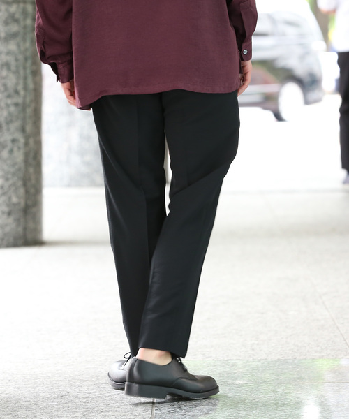 JUNRED（ジュンレッド）の「マイクロシアサッカースリムイージーアンクルパンツ（その他パンツ・メンズ・ブラック/ライトグレー/ネイビー・LL/S/M/L）」の5枚目の写真