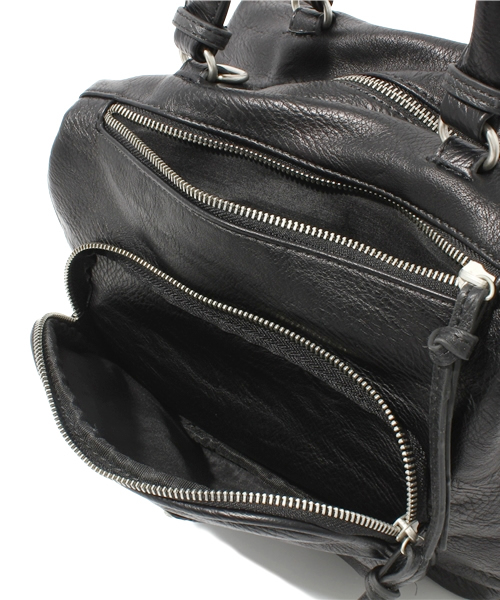 SLY LANG(スライラング)の「スクエアミニボストンBAG(ボストンバッグ・レディース・ブラック/ネイビー・FREE)」の7枚目の写真