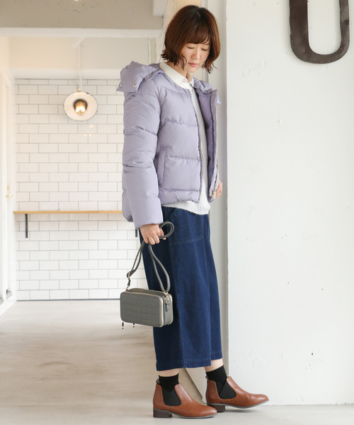 LBC(エルビーシー)の「デニムゆるタイトロングスカート(デニムスカート・レディース・ネイビー/ブルー・M/L)」の12枚目の写真