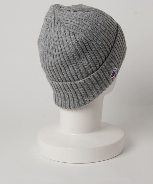 Champion(チャンピオン)の「【CHAMPION/チャンピオン】ウラフリースニットワッチ ビーニー(ニットキャップ/ビーニー・レディース・ホワイト/ブラック/パープル/ネイビー/レッド/ブルー/グリーン/マスタード/杢グレー/ライトパープル/ワイン/ベージュ・FREE)」の14枚目の写真