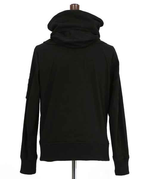 Ressaca（レサーカ）の「【フード脱着】ボリュームネック　モッズジャケット（モッズコート・メンズ・ブラック/オリーブ/グレイッシュベージュ/チャコール・46/48/50）」の8枚目の写真