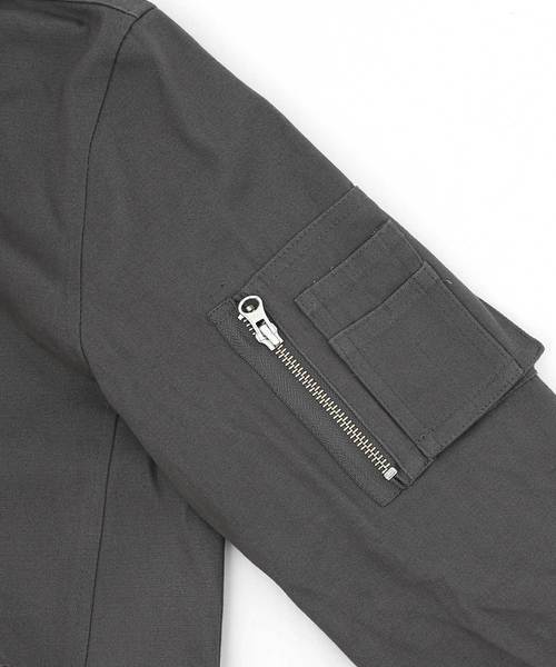 Ressaca（レサーカ）の「【フード脱着】ボリュームネック　モッズジャケット（モッズコート・メンズ・ブラック/オリーブ/グレイッシュベージュ/チャコール・46/48/50）」の15枚目の写真