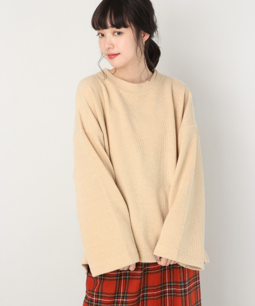 LOWRYS FARM(ローリーズファーム)の「キノウサカリバプルオーバー 810429(Tシャツ/カットソー・レディース・ブラック/ベージュ/オフホワイト/グリーン/バーガンディー・MEDIUM/LARGE)」の4枚目の写真