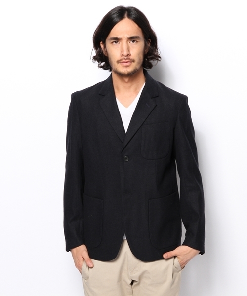 WEGO（ウィゴー）の「WEGO/ツイードテーラードジャケット（テーラードジャケット・メンズ・グレー/ネイビー・MEDIUM/LARGE）」の11枚目の写真