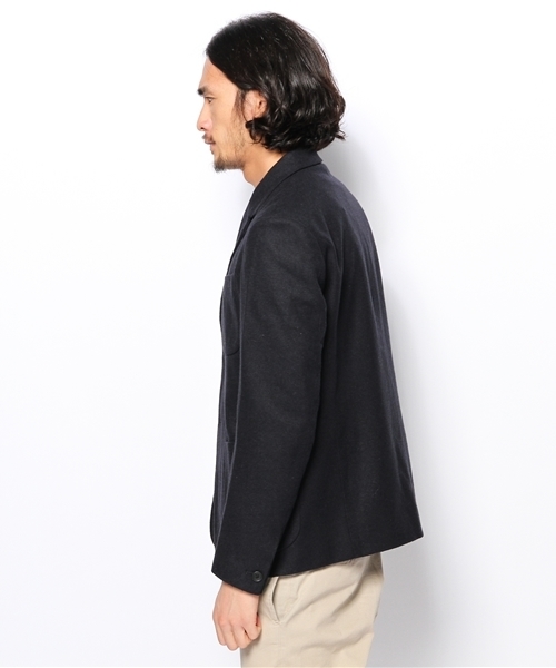 WEGO（ウィゴー）の「WEGO/ツイードテーラードジャケット（テーラードジャケット・メンズ・グレー/ネイビー・MEDIUM/LARGE）」の4枚目の写真