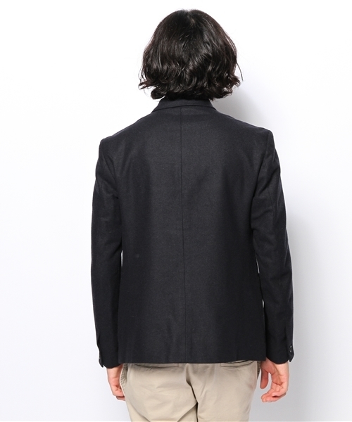 WEGO（ウィゴー）の「WEGO/ツイードテーラードジャケット（テーラードジャケット・メンズ・グレー/ネイビー・MEDIUM/LARGE）」の5枚目の写真