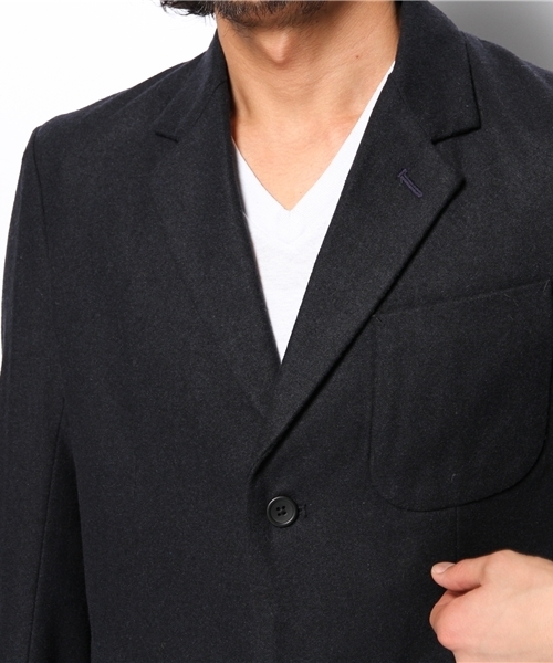 WEGO（ウィゴー）の「WEGO/ツイードテーラードジャケット（テーラードジャケット・メンズ・グレー/ネイビー・MEDIUM/LARGE）」の7枚目の写真