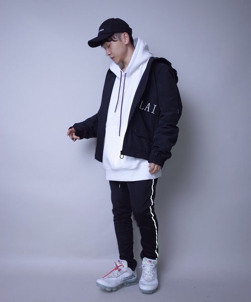rovtski（ロフトスキー）の「【ビッグシルエット】SPIRITUAL　PKT MOOK ZIP PARKA（その他アウター・メンズ・ブラック・FREE）」の12枚目の写真