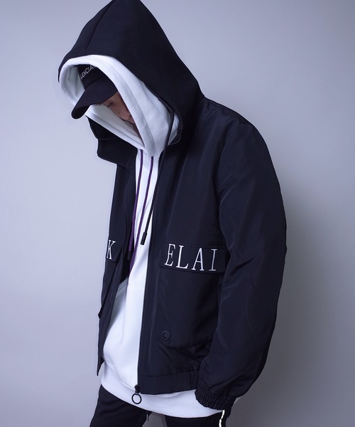 rovtski（ロフトスキー）の「【ビッグシルエット】SPIRITUAL　PKT MOOK ZIP PARKA（その他アウター・メンズ・ブラック・FREE）」の18枚目の写真