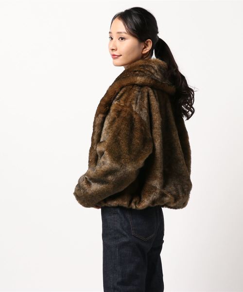 dispark（ディスパーク）の「DISPARK/ファーショールカラーコート