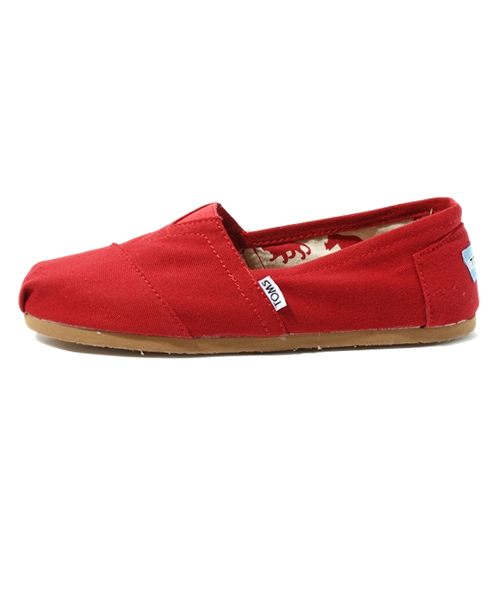 TOMS(トムス)の「トムス メンズ クラシック キャンバス TOMS M CLSC Canvas 13FW(スニーカー・メンズ・ブラック/レッド/ネイビー・26.5cm/27cm/27.5cm/28cm)」の4枚目の写真