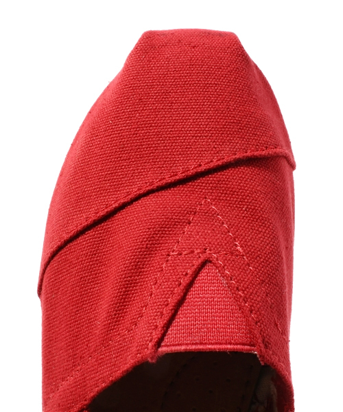 TOMS(トムス)の「トムス メンズ クラシック キャンバス TOMS M CLSC Canvas 13FW(スニーカー・メンズ・ブラック/レッド/ネイビー・26.5cm/27cm/27.5cm/28cm)」の7枚目の写真
