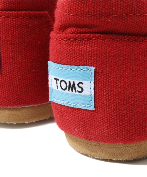TOMS(トムス)の「トムス メンズ クラシック キャンバス TOMS M CLSC Canvas 13FW(スニーカー・メンズ・ブラック/レッド/ネイビー・26.5cm/27cm/27.5cm/28cm)」の10枚目の写真