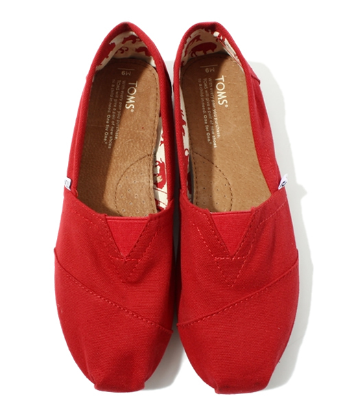 TOMS(トムス)の「トムス メンズ クラシック キャンバス TOMS M CLSC Canvas 13FW(スニーカー・メンズ・ブラック/レッド/ネイビー・26.5cm/27cm/27.5cm/28cm)」の11枚目の写真