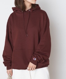 【Champion】レディース チャンピオン HOODED スーパーオーバー パーカー