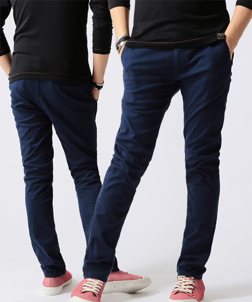 BEAMS（ビームス）の「○BEAMS / ハイストレッチ スキニーチノ（チノパンツ・メンズ・ブラック/ベージュ/ネイビー/ブルー系その他/ブラウン系その他/ブラック系その他・SMALL/MEDIUM/X-LARGE/LARGE）」の5枚目の写真