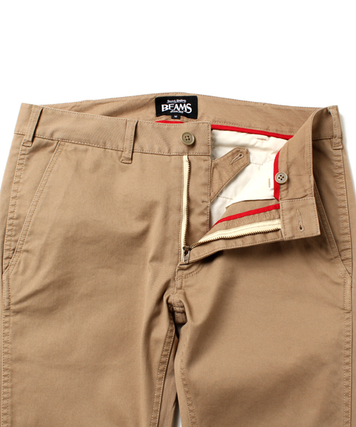 BEAMS（ビームス）の「○BEAMS / ハイストレッチ スキニーチノ（チノパンツ・メンズ・ブラック/ベージュ/ネイビー/ブルー系その他/ブラウン系その他/ブラック系その他・SMALL/MEDIUM/X-LARGE/LARGE）」の10枚目の写真