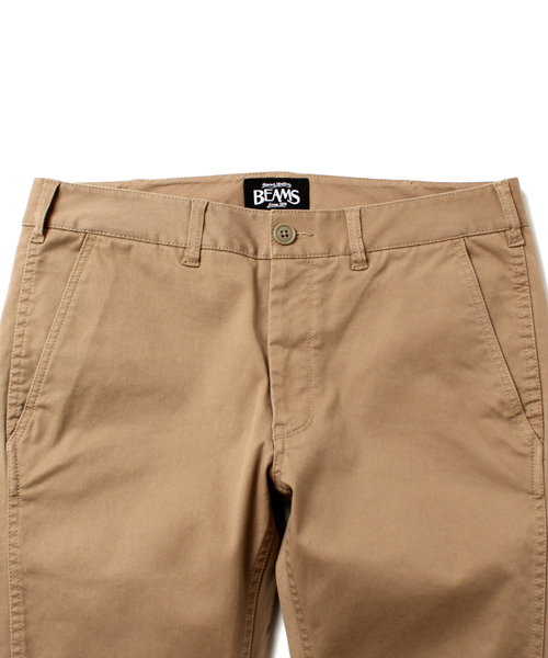 BEAMS（ビームス）の「○BEAMS / ハイストレッチ スキニーチノ（チノパンツ・メンズ・ブラック/ベージュ/ネイビー/ブルー系その他/ブラウン系その他/ブラック系その他・SMALL/MEDIUM/X-LARGE/LARGE）」の9枚目の写真