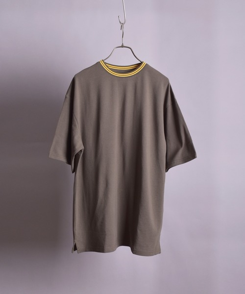 VIBGYOR(ヴィブジョー)の「【VIBGYOR BY AS】T/Cカノコクルーネック Tシャツ(BL)(Tシャツ/カットソー・メンズ・ホワイト/チャコールグレー/ブラック/ネイビー/カーキ/サックスブルー/ピンク/ワイン・MEDIUM/X-LARGE/LARGE)」の4枚目の写真