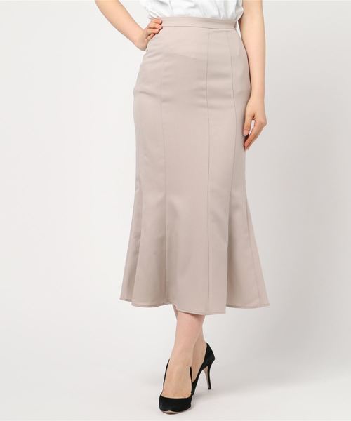 CLANE(クラネ)の「MERMAID LONG SKIRT(スカート・レディース・ブラック/ベージュ/イエロー・1/0/2)」の6枚目の写真