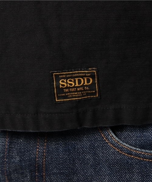 fuct(ファクト)の「SSDD CALIF BDU JACKET/ミリタリー ジャケット(カバーオール・メンズ・ブラック/オリーブ・LARGE/MEDIUM/SMALL)」の6枚目の写真