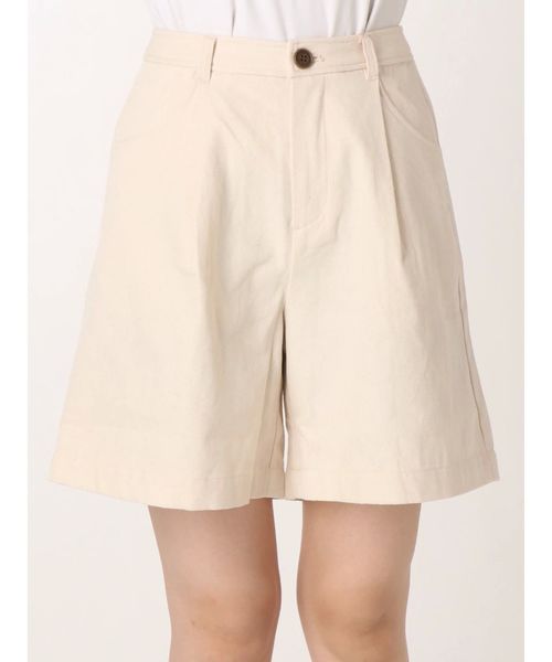 Ungrid（アングリッド）の「ツイルハーフパンツ（その他パンツ・レディース・ブラウン/アイボリー・SMALL/MEDIUM）」の8枚目の写真