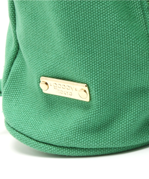 goocy(グーシー)の「【goocy】キャンバスminiリュック(バックパック/リュック・レディース・ホワイト/ブラック/グリーン・FREE)」の7枚目の写真
