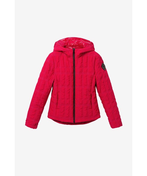 Desigual(デシグアル)の「パッド入りショートオーバーコート EDIMBURGO(カバーオール・レディース・レッド/ブラック・2L/3L/4L/S/M/L)」の7枚目の写真