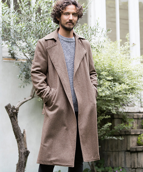 CAMBIO（カンビオ）の「mj6572-ガウンメルトンコート（その他アウター