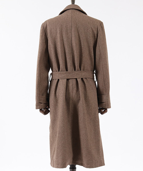 CAMBIO（カンビオ）の「mj6572-ガウンメルトンコート（その他アウター・メンズ・ブラック/チャコール/ベージュ・S/M/L）」の11枚目の写真