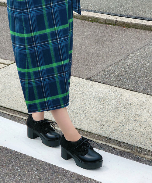 Sugar Sugar 厚底レースアップシューズ