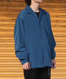 OPEN COLLAR L/S SHIRTS