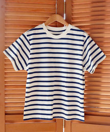 ∴【Karla/カーラ】The stripe crew ストライプクルーネックＴシャツ