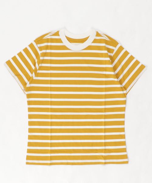 THE BAREFOOT(ベアフット)の「∴【Karla/カーラ】The stripe crew ストライプクルーネックTシャツ(Tシャツ/カットソー・レディース・ネイビー/レッド/マスタード・SMALL/MEDIUM/LARGE/X-LARGE)」の10枚目の写真