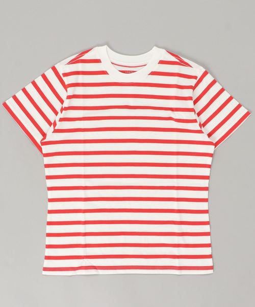THE BAREFOOT(ベアフット)の「∴【Karla/カーラ】The stripe crew ストライプクルーネックTシャツ(Tシャツ/カットソー・レディース・ネイビー/レッド/マスタード・SMALL/MEDIUM/LARGE/X-LARGE)」の11枚目の写真