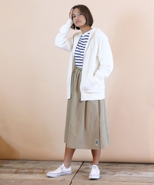 THE BAREFOOT(ベアフット)の「∴【Karla/カーラ】The stripe crew ストライプクルーネックTシャツ(Tシャツ/カットソー・レディース・ネイビー/レッド/マスタード・SMALL/MEDIUM/LARGE/X-LARGE)」の12枚目の写真